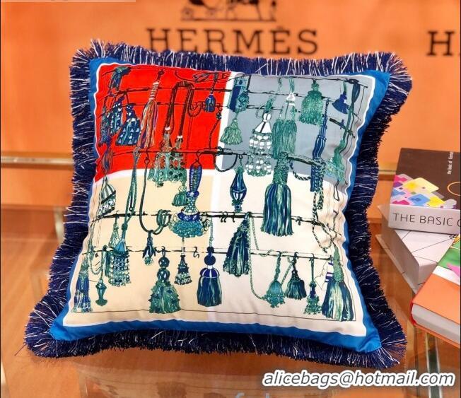 Buy Discount Hermes Throw Pillow 45x45cm H2082408 Blue 2020