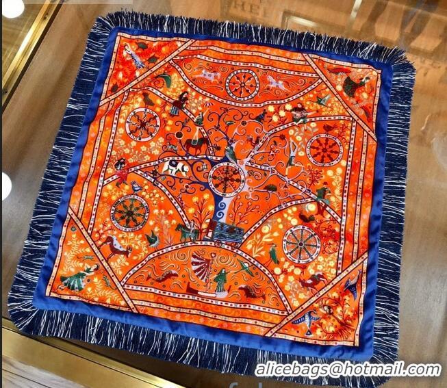 Trendy Design Hermes Throw Pillow 45x45cm H2082411 Blue/Orange 2020