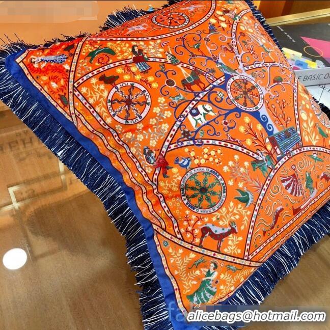 Trendy Design Hermes Throw Pillow 45x45cm H2082411 Blue/Orange 2020