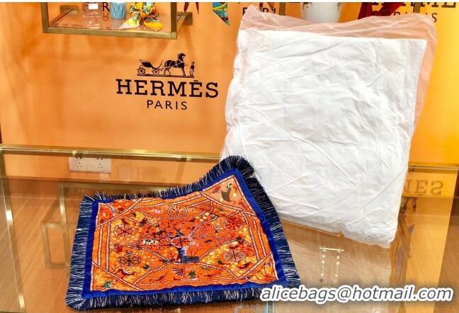 Trendy Design Hermes Throw Pillow 45x45cm H2082411 Blue/Orange 2020