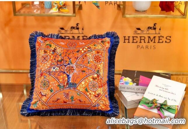 Trendy Design Hermes Throw Pillow 45x45cm H2082411 Blue/Orange 2020