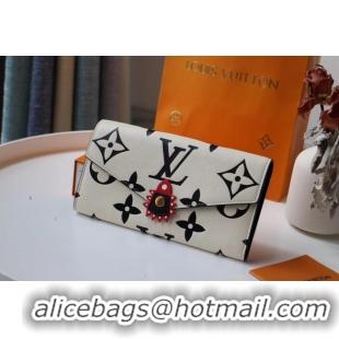 Charming Louis Vuitton Original wallet M69514 white