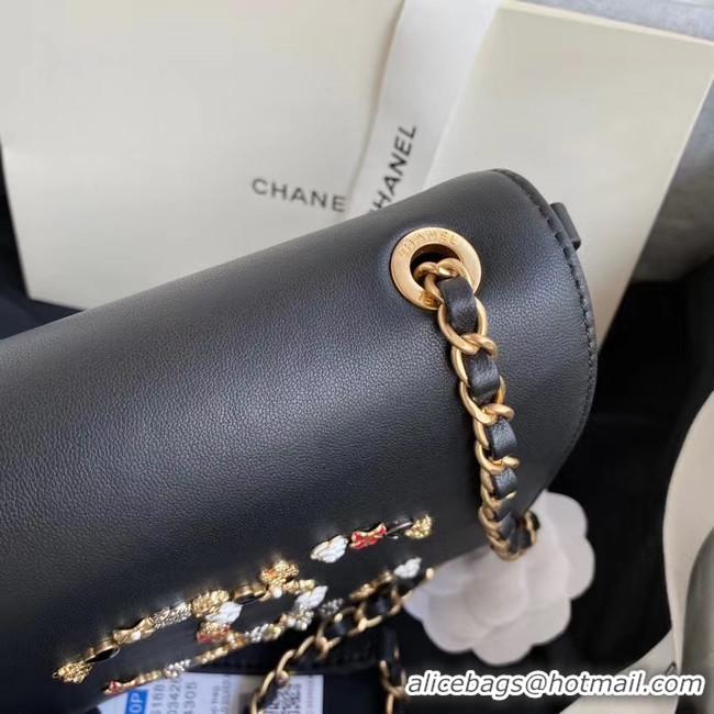 Good Product Chanel Original Lather Flap Bag AS3699 black