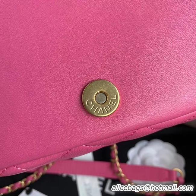 Top Quality Chanel Original Lather Flap Bag AS3699 rose