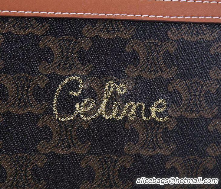 Super Quality Celine COATED CANVAS CL00382 brown