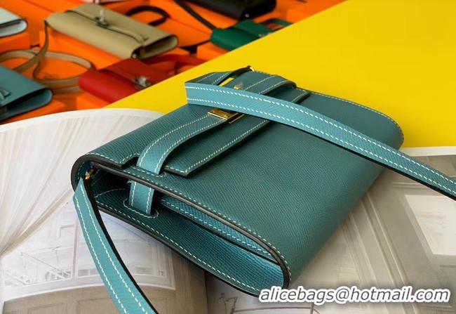 Perfect Hermes Original kelly espom leather to go woc Bag H4087 sky blue