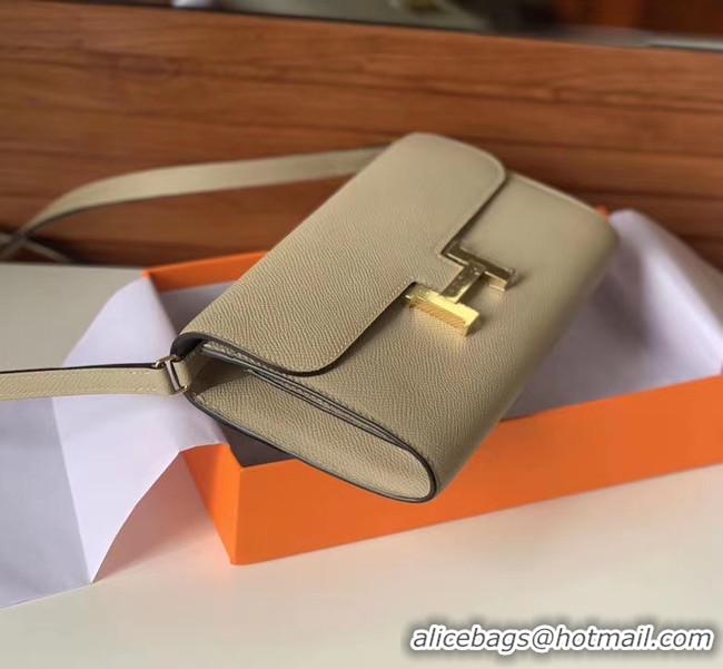 Expensive Hermes Constance to go mini Bag H4088 light grey