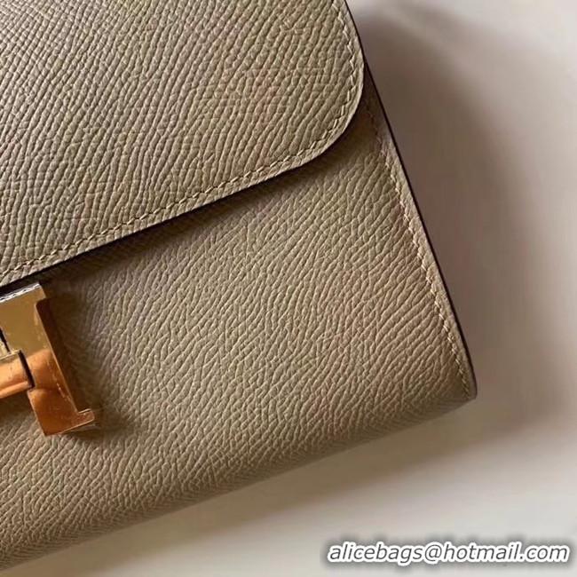 Expensive Hermes Constance to go mini Bag H4088 light grey