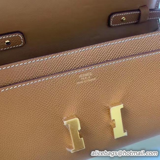 Duplicate Hermes Constance to go mini Bag H4088 brown