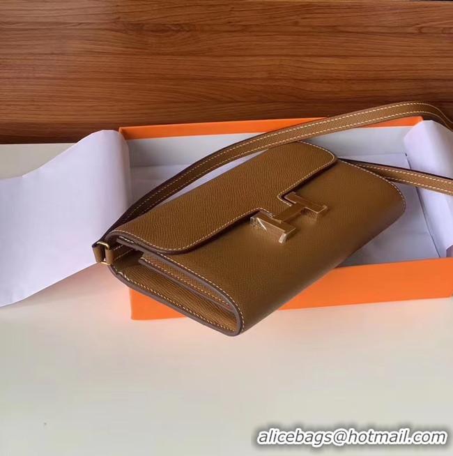 Duplicate Hermes Constance to go mini Bag H4088 brown