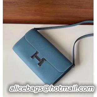 Good Quality Hermes Constance to go mini Bag H4088 blue