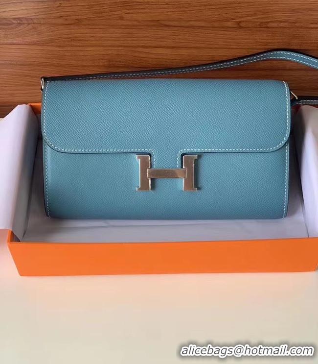 Good Quality Hermes Constance to go mini Bag H4088 blue