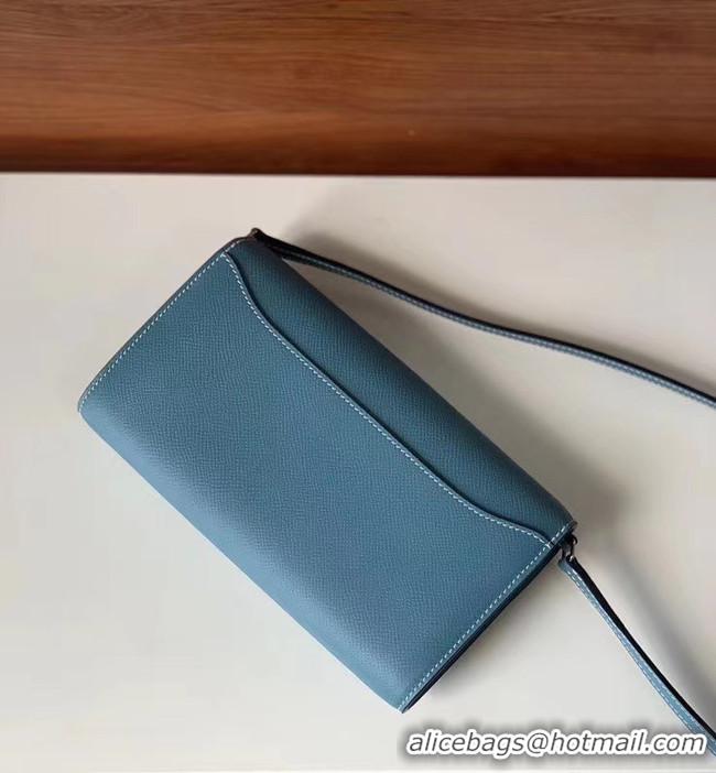 Good Quality Hermes Constance to go mini Bag H4088 blue