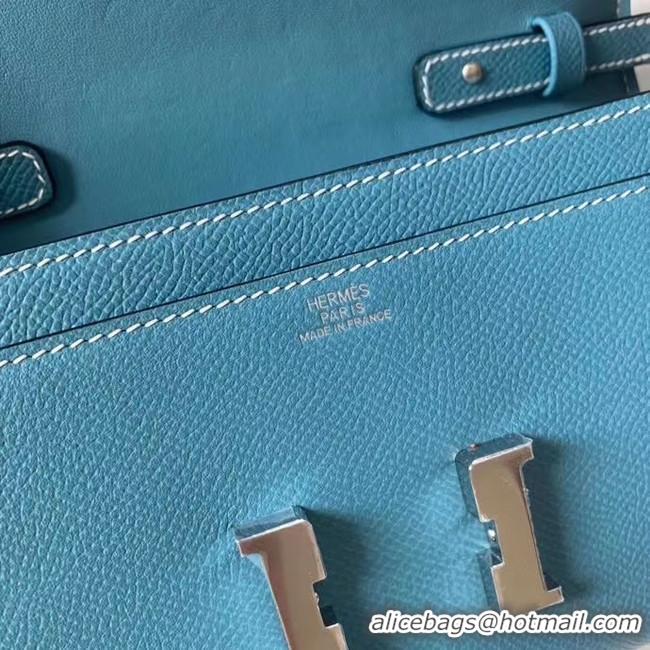 Good Quality Hermes Constance to go mini Bag H4088 blue