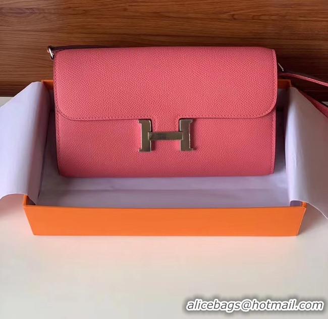 Good Quality Hermes Constance to go mini Bag H4088 rose