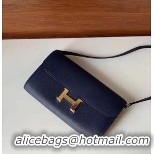 Stylish Hermes Constance to go mini Bag H4088 royal blue