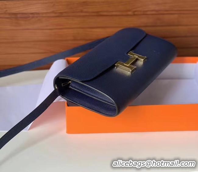 Stylish Hermes Constance to go mini Bag H4088 royal blue