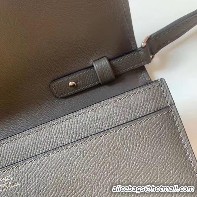 Fashion Luxury Hermes Constance to go mini Bag H4088 dark grey