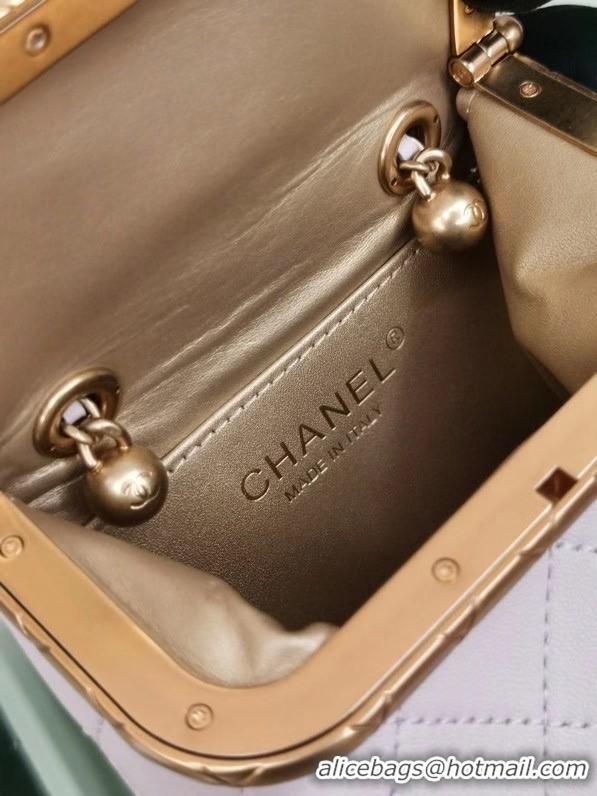 Charming Chanel Original mini Magnet buckle bag AS1886 pink