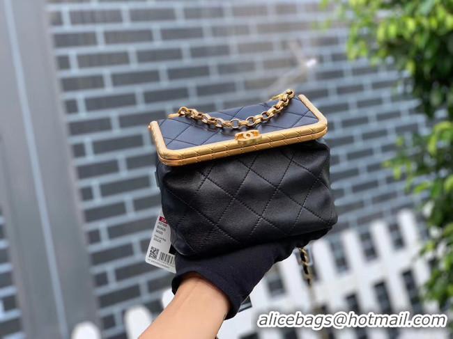 Popular Style Chanel Original mini Magnet buckle bag AS1886 black