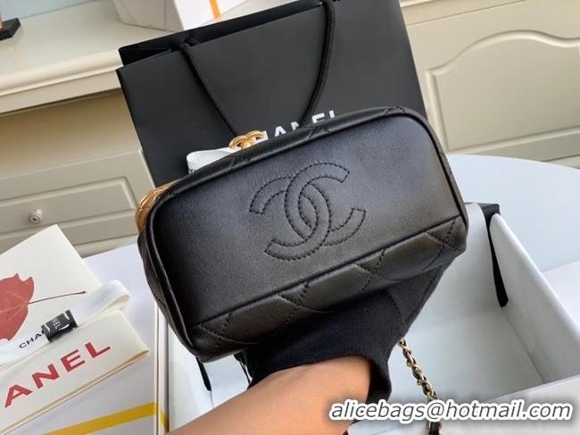 Popular Style Chanel Original mini Magnet buckle bag AS1886 black