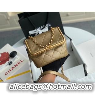 Hot Style Chanel Original mini Magnet buckle bag AS1886 gold