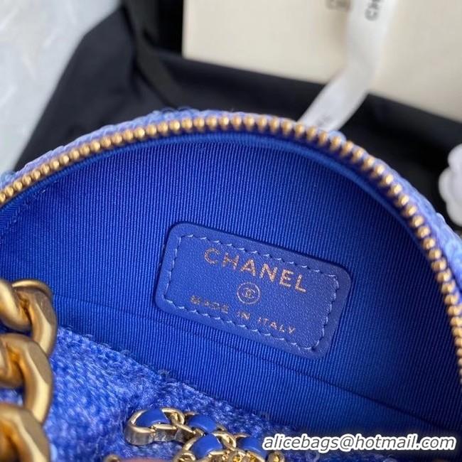 Top Design Chanel 19 chain Bag AP0945 blue