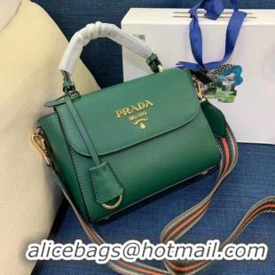 Trendy Design Prada Calf skin tote 1BD071 1BD209 green