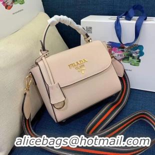 Good Taste Prada Calf skin tote 1BD071 1BD209 beige