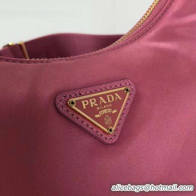 Unique Style Prada Re-Edition nylon shoulder bag 1BH204 rose