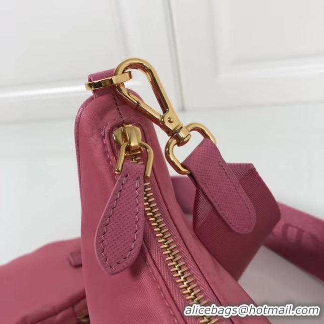 Unique Style Prada Re-Edition nylon shoulder bag 1BH204 rose