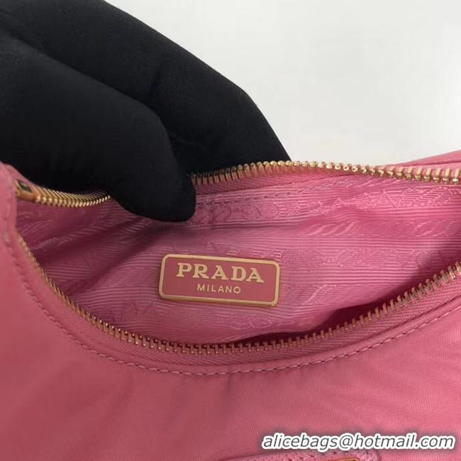 Unique Style Prada Re-Edition nylon shoulder bag 1BH204 rose