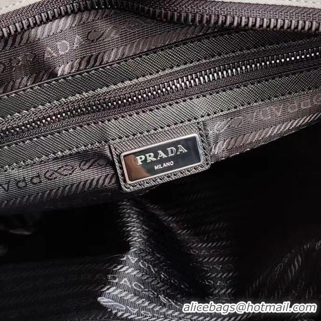 Crafted Prada Re-Edition nylon tote 1BD071 2VG064 grey