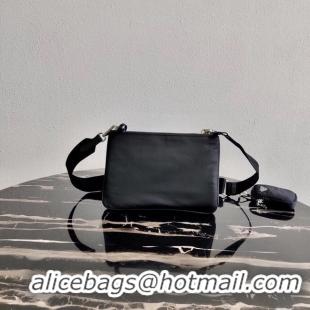 Lower Price Prada Nylon Re-Edition 2000 Shoulder Bag 1BH046 black