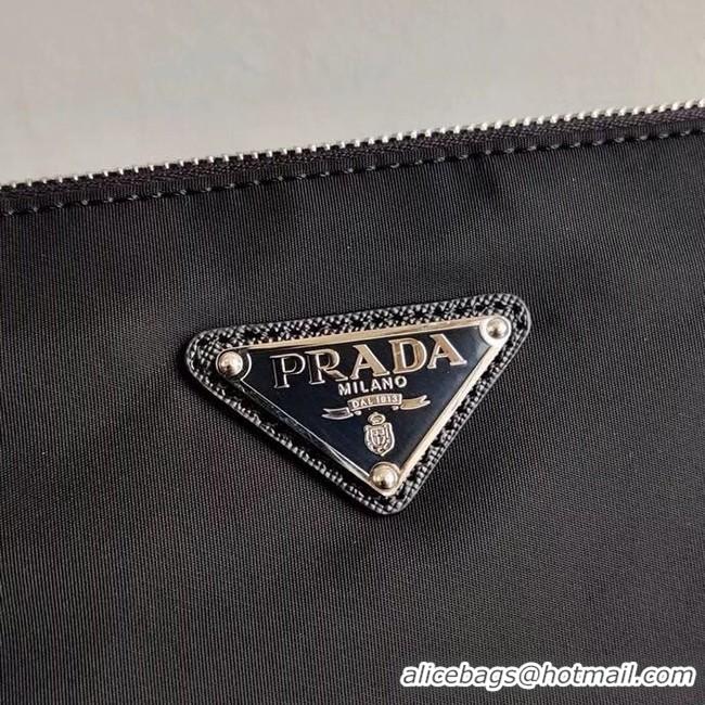 Lower Price Prada Nylon Re-Edition 2000 Shoulder Bag 1BH046 black