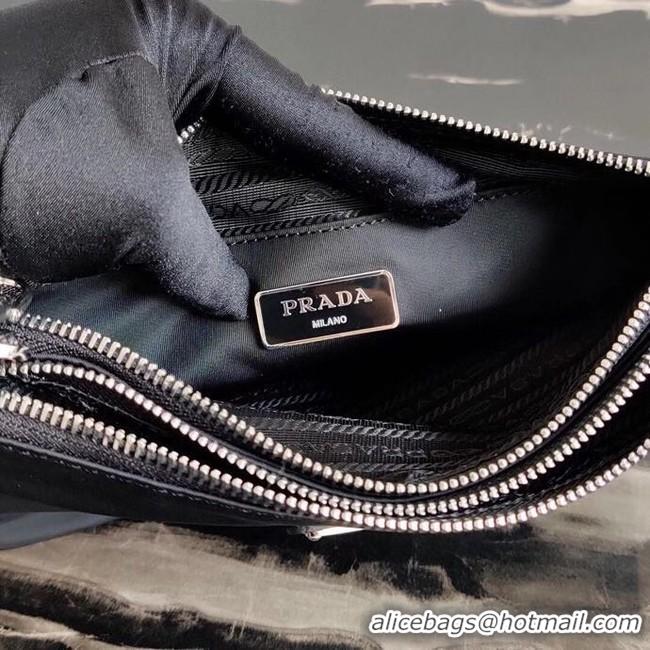 Lower Price Prada Nylon Re-Edition 2000 Shoulder Bag 1BH046 black