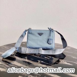 Low Price Prada Nylon Re-Edition 2000 Shoulder Bag 1BH046 light blue