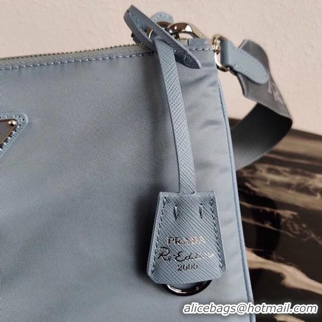 Low Price Prada Nylon Re-Edition 2000 Shoulder Bag 1BH046 light blue