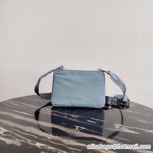 Low Price Prada Nylon Re-Edition 2000 Shoulder Bag 1BH046 light blue