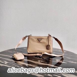 Best Grade Prada Nylon Re-Edition 2000 Shoulder Bag 1BH046 apricot