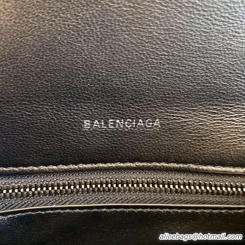 Discount Balenciaga Original Leather 25955 black