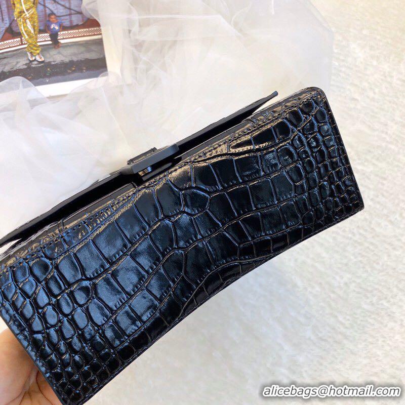 Discount Balenciaga Original Leather 25955 black