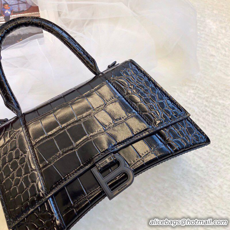 Discount Balenciaga Original Leather 25955 black