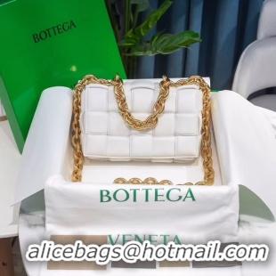 Low Price Bottega Veneta THE CHAIN CASSETTE Expedited Delivery 631421 white