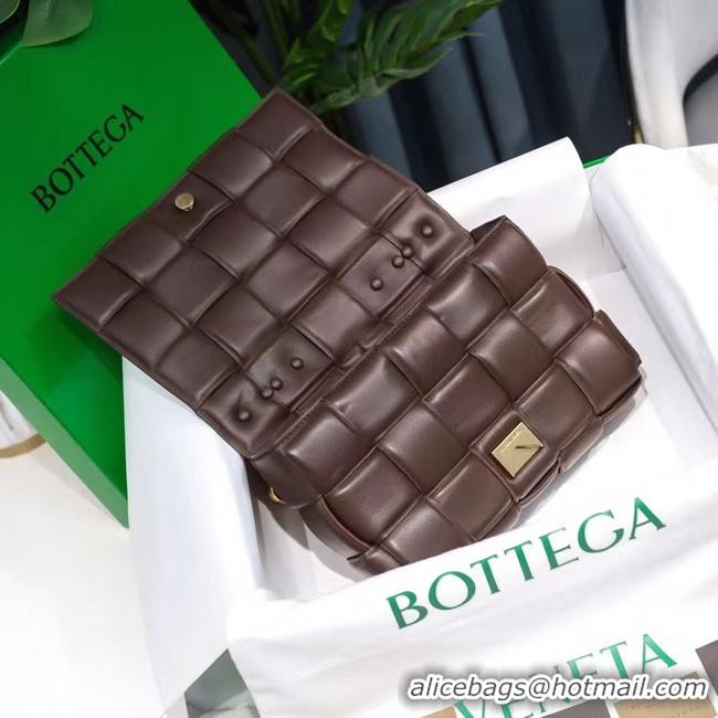 Best Price Bottega Veneta THE CHAIN CASSETTE Expedited Delivery 631421 Chocolates