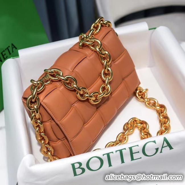 Good Product Bottega Veneta THE CHAIN CASSETTE Expedited Delivery 631421 brown