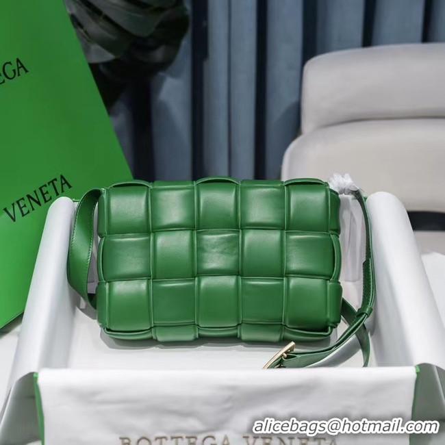 Best Luxury Bottega Veneta PADDED CASSETTE BAG 591970 green