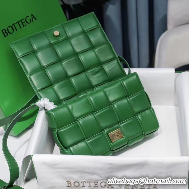 Best Luxury Bottega Veneta PADDED CASSETTE BAG 591970 green