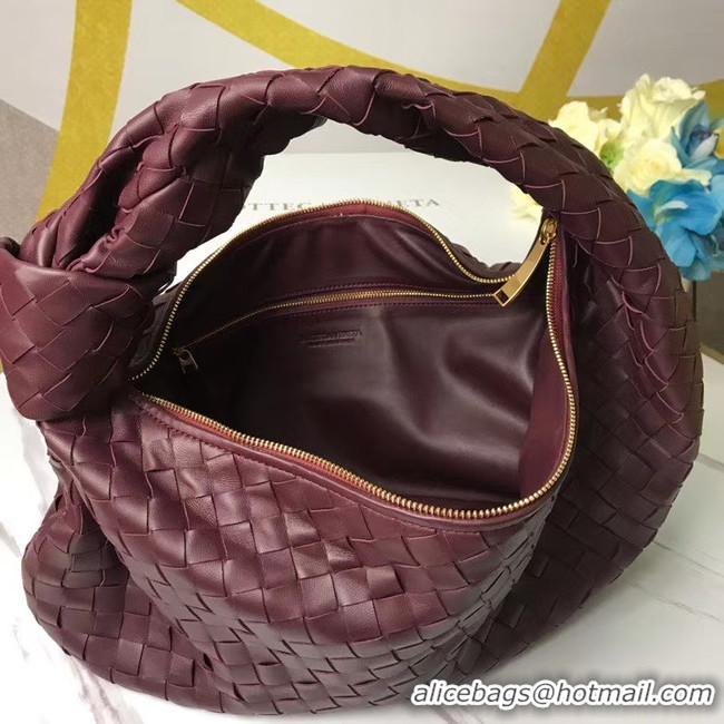 Grade Bottega Veneta PADDED CASSETTE BAG 591970 Burgundy