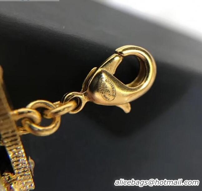 Unique Style Chanel Leather Chain Bracelet CC3408 2020